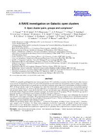 A RAVE Investigation on Galactic Open Clusters II
