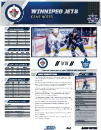 Game Notes What’S Inside Team Notes