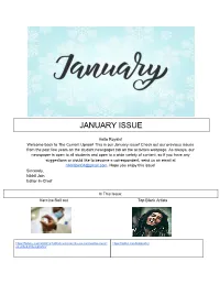 January 2021 Issue