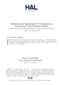 KVM) Binbin Zhang, Xiaolin Wang, Rongfeng Lai, Liang Yang, Zhenlin Wang, Yingwei Luo, Xiaoming Li