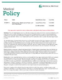 Policy 96018: Blepharoplasty, Blepharoptosis Repair, and Brow