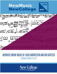To Download a PDF of the Concert Program