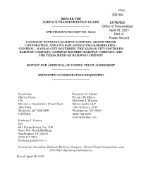 302194 ENTERED Office of Proceedings April 26, 2021 Part Of