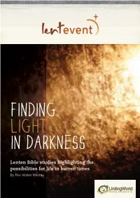Finding Light in Darkness