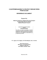 Countermeasures to Protect Bridge Piers from Scour Reference