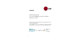 1 PROGRAM MCBR4 Scientific Meeting Venue: IWH, Hauptstrasse