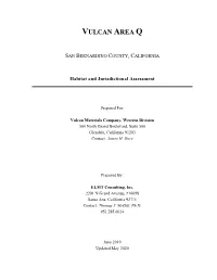 4-20-18 Revised Habitat Assessment