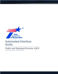 CRIS Automated Interface Guide