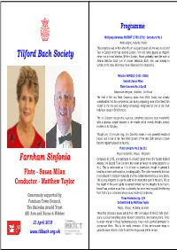 2018 04 Farnham Sinfonia WEB Programme.Pub