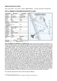 AIRPROX REPORT No 2019296 Date: 03 Oct 2019 Time: 1027Z Position: 5802N 00247W Location: 27Nm NE of Lossiemouth PART A: SUMMARY