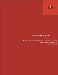 GEDI Gruppo Editoriale