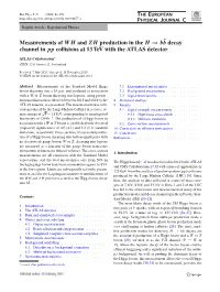 Measurements of WH and ZH Production in the Decay Channel In