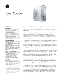 Power Mac G4