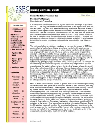Spring Edition, 2018