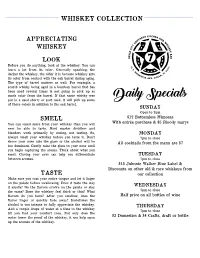 Daily Specials Put in a Used Sherry Or Port Cask, It Will Pick up Some of Those Colors in Addition to the Oak Barrel