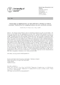 Topography of Supplementary Eye Field Afferents to Frontal Eye Field in Macaque: Implications for Mapping Between Saccade Coordinate Systems