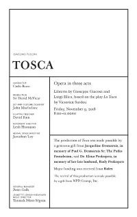 11-09-2018 Tosca Eve.Indd