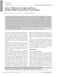 Surface Modification of Engineering Plastics Through Swelling In