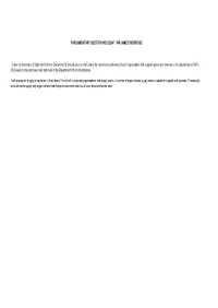 HOC222047 Department List