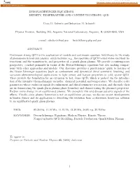DENSITY, TEMPERATURE and CONTINUUM STRONG QCD Craig D. Roberts A