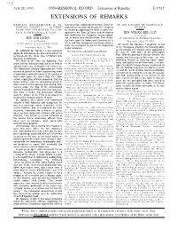 Extensions of Remarks E 1535 EXTENSIONS of REMARKS