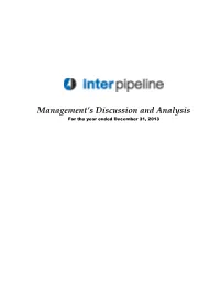 Management's Discussion and Analysis