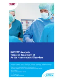 ROTEM Analysis