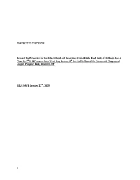 1 REQUEST for PROPOSALS Request