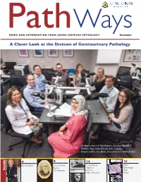 A Closer Look at the Division of Genitourinary Pathology