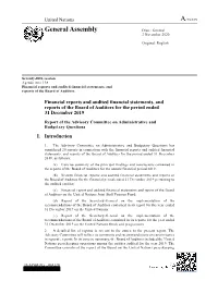 General Assembly Distr.: General 2 November 2020