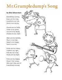 Mr Grumpledumps's Song