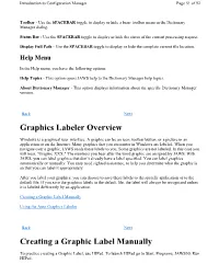 Graphics Labeler Overview Creating a Graphic Label Manually