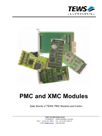 PMC and XMC Modules