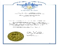 Certified List of Candidates-Shortlist
