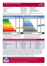 Energy Performance Certificate RDSAP 9.82 Engl