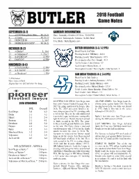 FB Game Notes