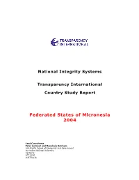 Federated States of Micronesia 2004