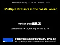 Multiple Stressors in the Coastal Ocean