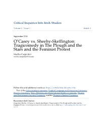 O'casey Vs. Sheehy-Skeffington