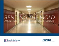 Bending the Mold: an Action Kit for Transgender Students