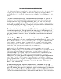 The Story of Freckleton Through 2000 Years. the Village of Freckleton Is