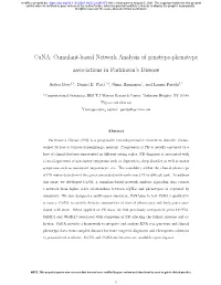 Cumulant-Based Network Analysis of Genotype-Phenotype
