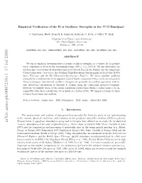 Empirical Verification of the Fe II Oscillator Strengths in the FUSE