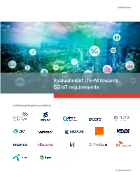 Evaluation of LTE-M Towards 5G Iot Requirements