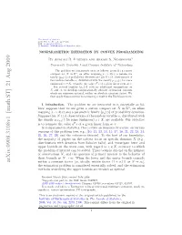 Nonparametric Estimation by Convex Programming