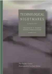 Technological Nighmares