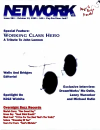 WORKING CLASS HERO a Tribute to John Lennon