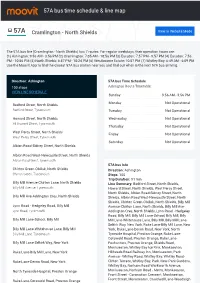 57A Bus Time Schedule & Line Route