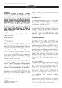 BREATHLESSNESS ABSTRACT INTRODUCTION Dyspnoea, Also