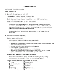 Course Syllabus